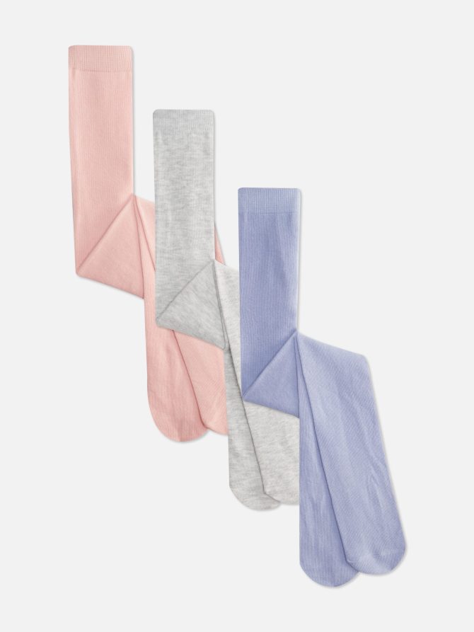 3-Pack Multi Knit Tights