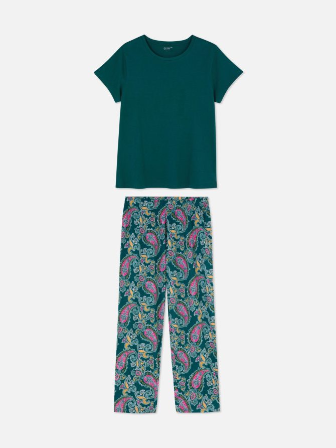 Jersey Short Sleeve Pajamas