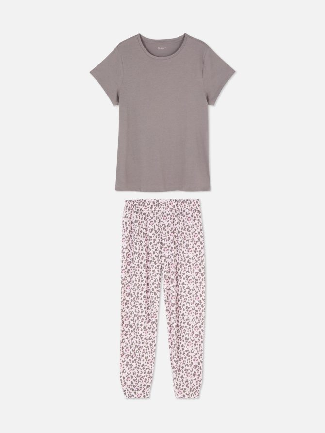 Jersey Short Sleeve Pajamas