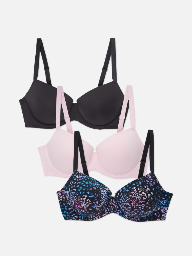 3-Pack D-G Full Cup Bras