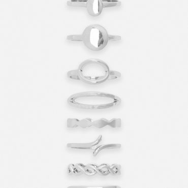 8-Pack Stackable Rings