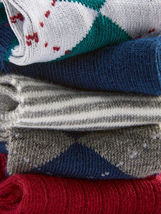 5-Pack Multi Design Ankle Socks - Image 2