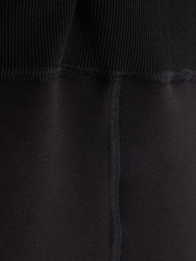 Kids' Ribbed Cuff Plush Lined Leggings - Image 2