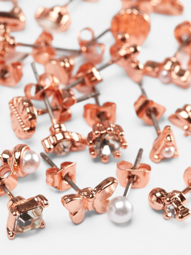 20-Pack Assorted Stud Earrings - Image 2