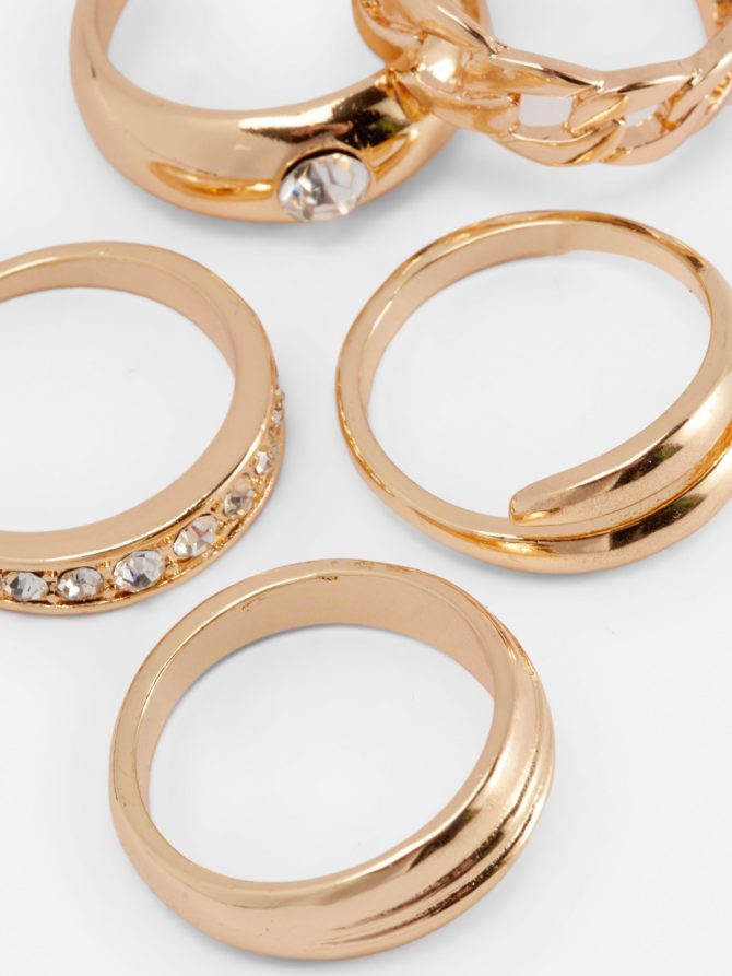 5-Pack Chunky Rings - Image 2