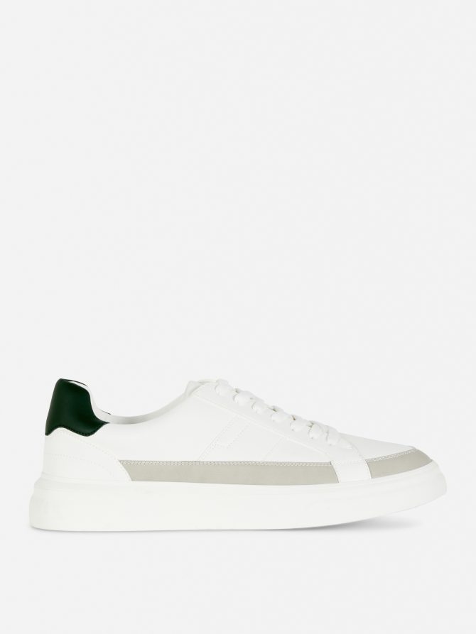 Kem Color Block Low Top Sneakers
