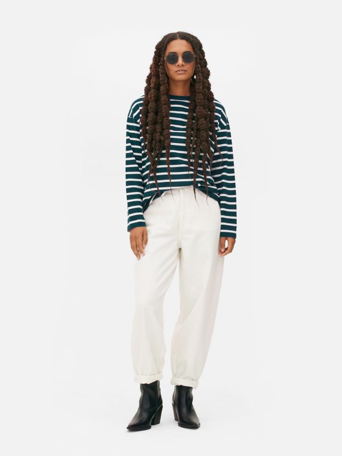 Oversized Stripe T-Shirt