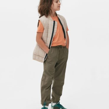Cuffed Poplin Joggers