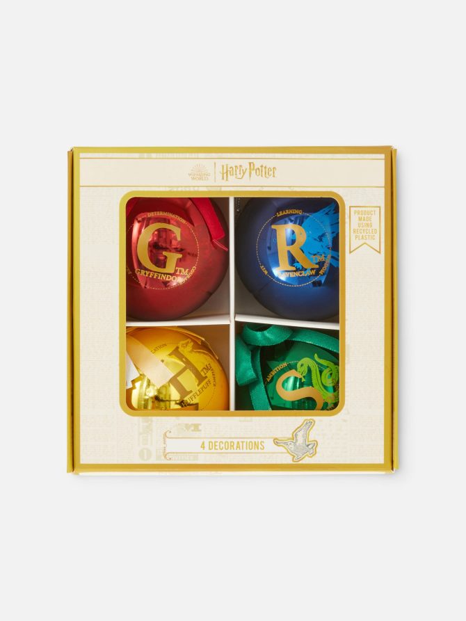 4-Pack Harry Potter™ House Ornaments