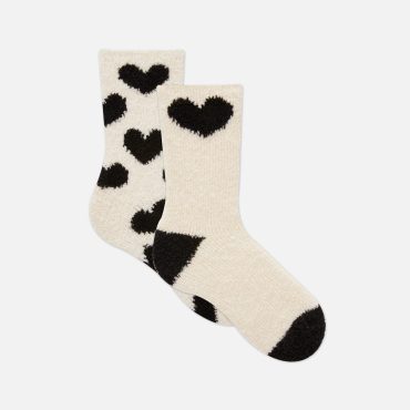 2-Pack Bouclé Crew Socks