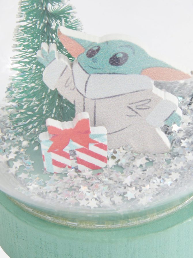 Star Wars Baby Yoda Snow Globe Tree Ornament - Image 2