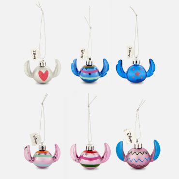 6-Pack Disney Lilo and Stitch Ornaments