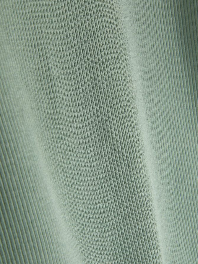 Ribbed Lettuce Hem Top - Image 5