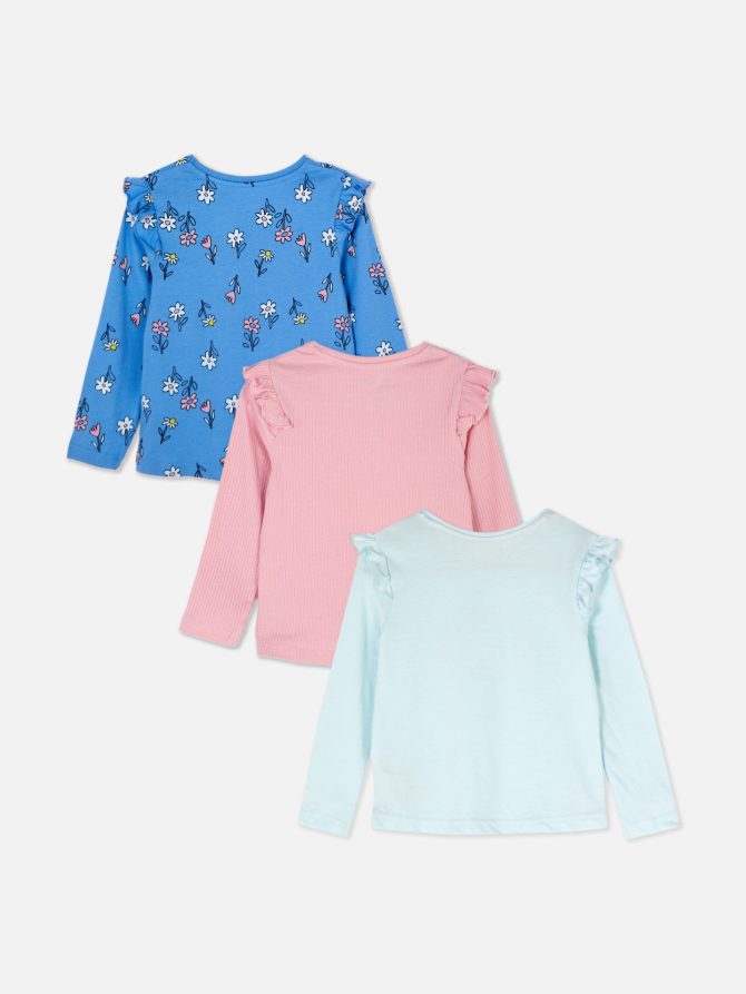 3-Pack Multi Long Sleeve T-shirts - Image 2