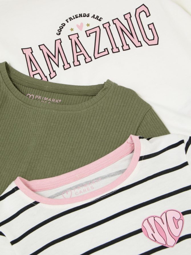 3-Pack Multi Long Sleeve T-shirts - Image 3