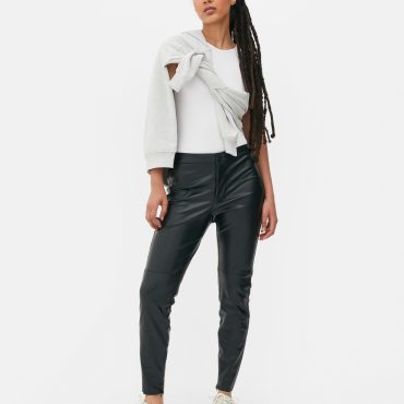 Faux Leather Skinny Pants