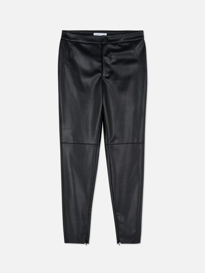 Faux Leather Skinny Pants - Image 5
