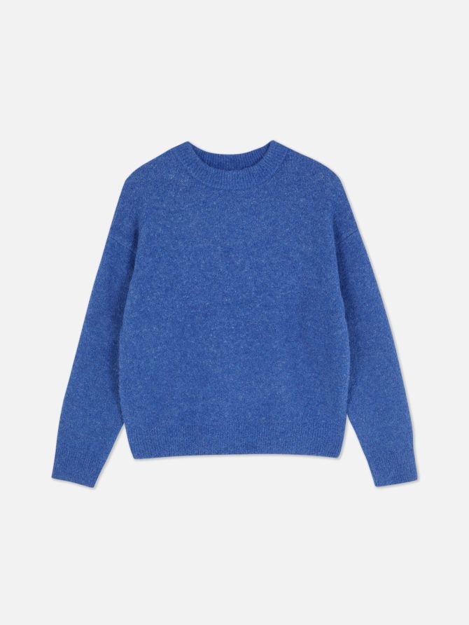 Bouclé Crew Neck Sweater - Image 5