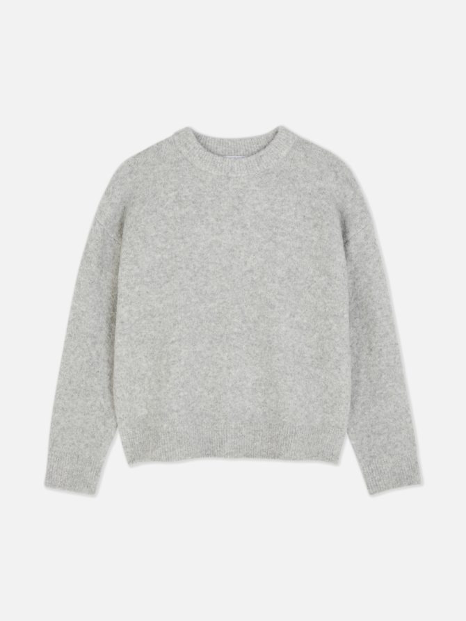 Bouclé Crew Neck Sweater - Image 5