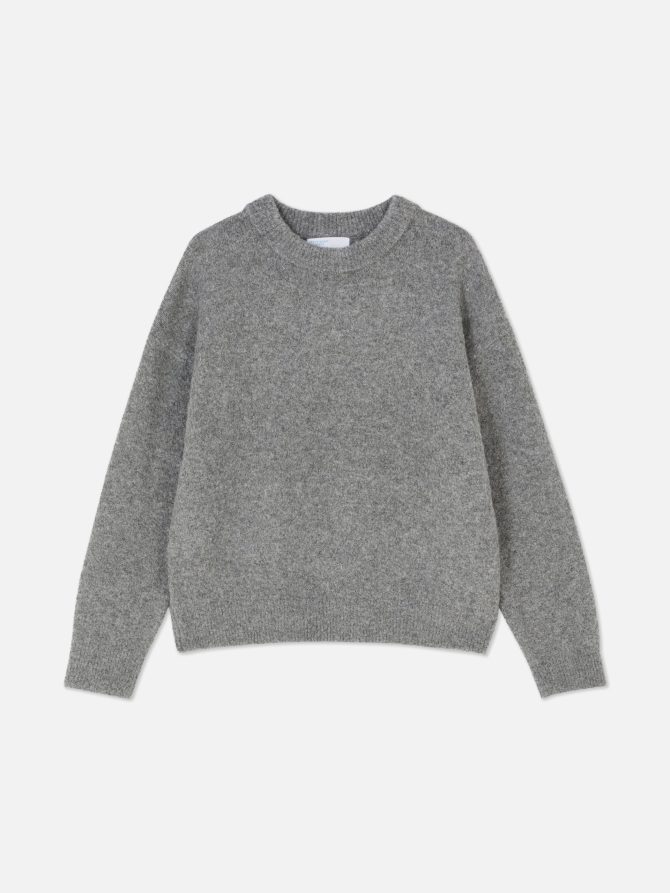Bouclé Crew Neck Sweater - Image 5