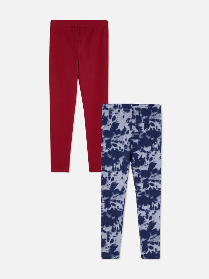 2-Pack Multi Design Leggings - Image 2