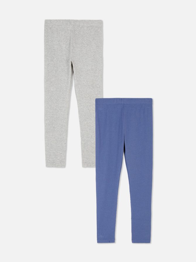 2-Pack Ribbed Leggings - Image 2