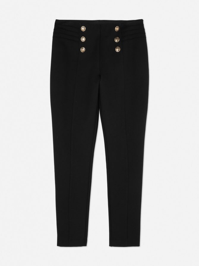 High Waist Button Pants - Image 5