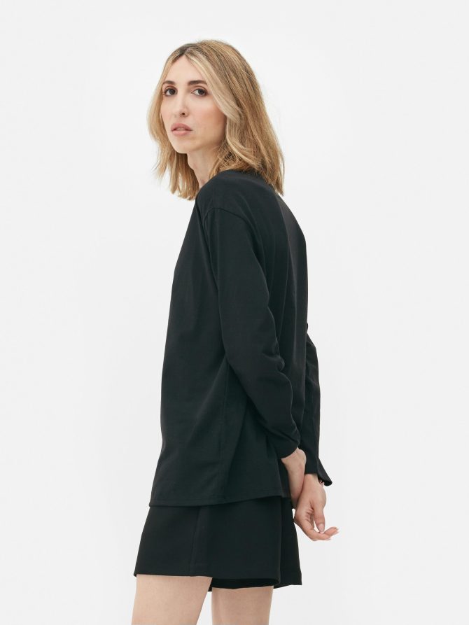 Oversized Long Sleeve T-Shirt - Image 4