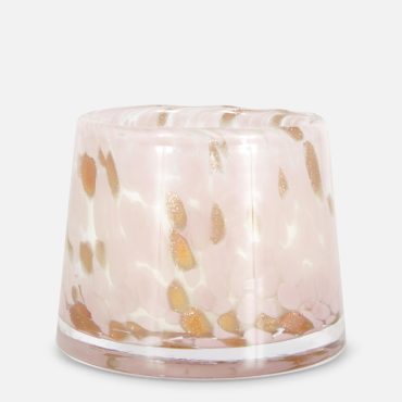 Dappled Glass Standing Candle