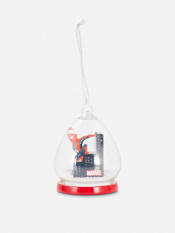 Marvel Spider-Man Hanging Snow Globe Ornament