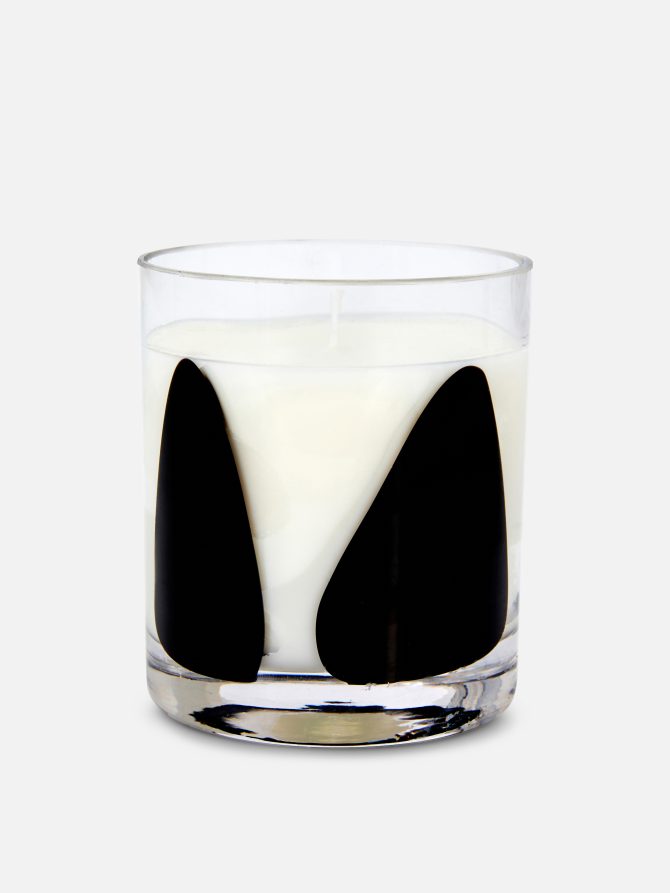 Glass Dot Candle