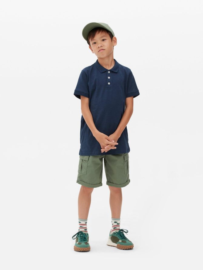 Slubbed Polo Shirt
