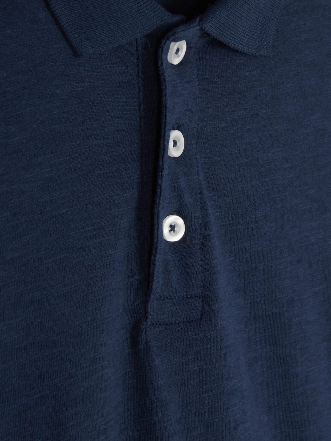 Slubbed Polo Shirt - Image 5