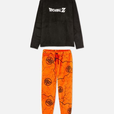 Dragon Ball Z Fleece Pajama Set