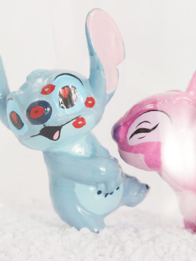 Disney’s Lilo and Stitch Snow Globe Tree Ornament - Image 2