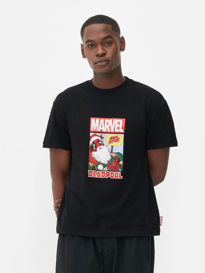 Marvel Deadpool Christmas T-Shirt - Image 2