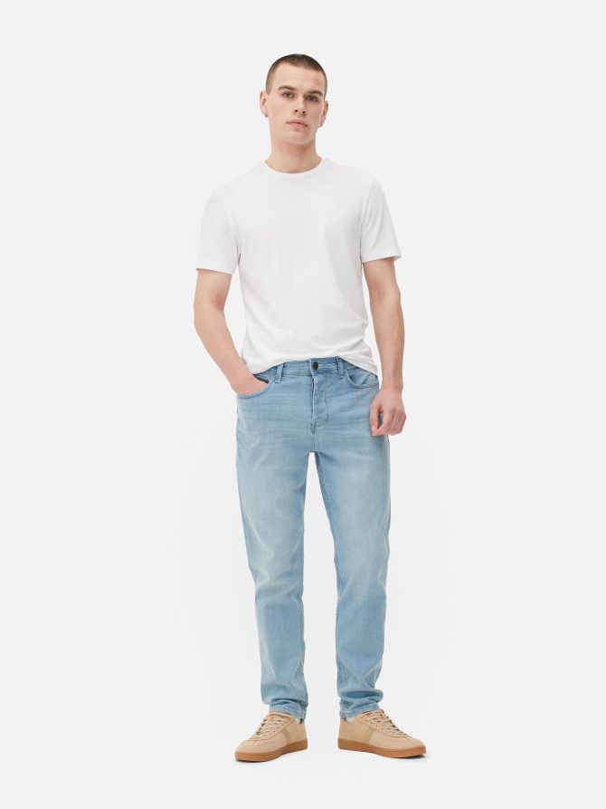 Stretch Denim Slim-Fit Jeans
