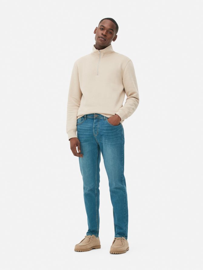 Stretch Denim Slim-Fit Jeans