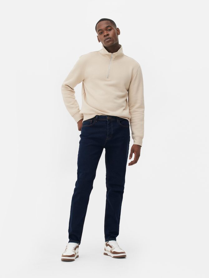Stretch Denim Slim-Fit Jeans
