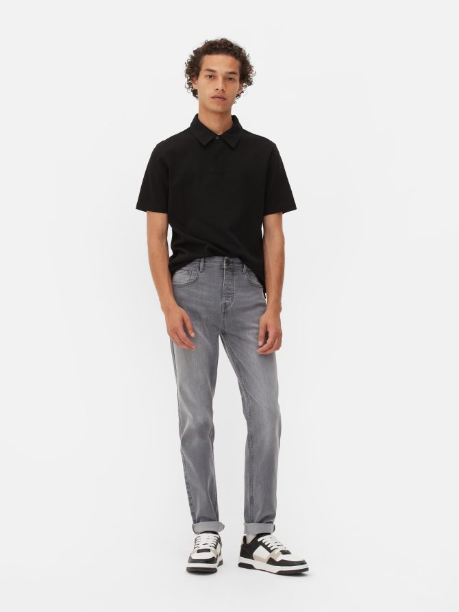 Stretch Denim Slim-Fit Jeans - Image 2