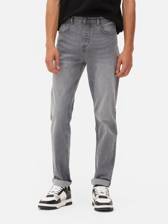 Stretch Denim Slim-Fit Jeans - Image 3