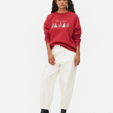 Women's Christmas Crew Neck Sweatshirt