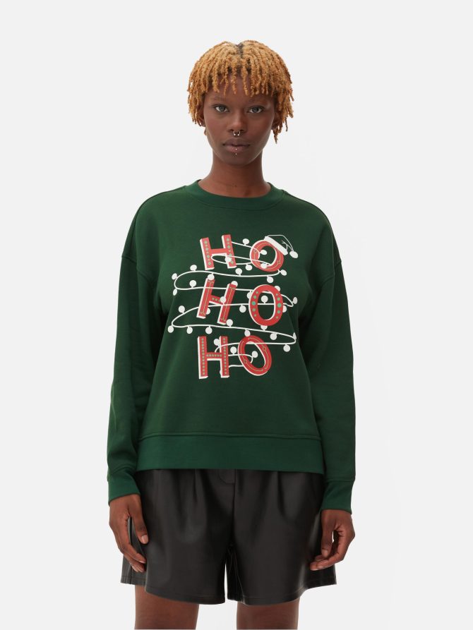 Women's Christmas Crew Neck Sweatshirt - Image 2