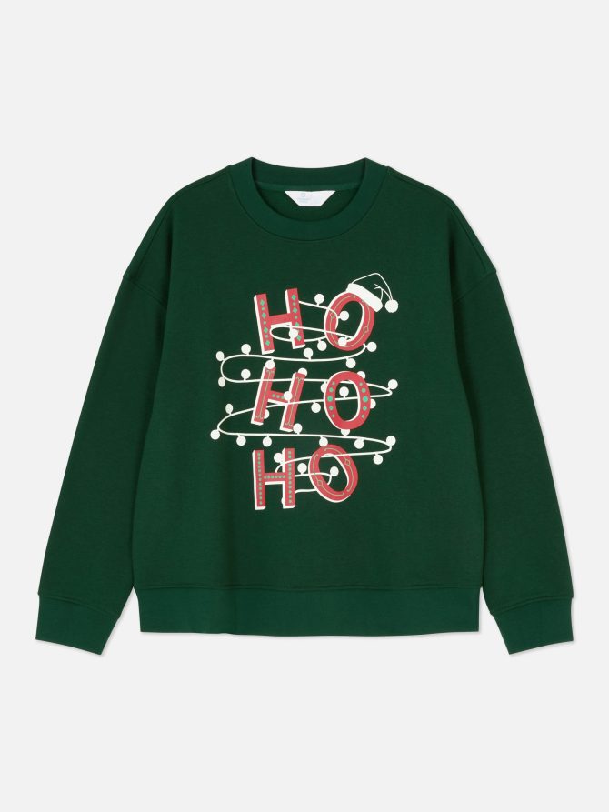 Women's Christmas Crew Neck Sweatshirt - Image 5