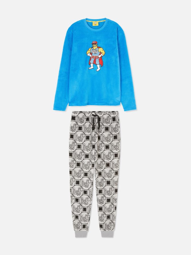 The Simpsons Duffman Pajama Set