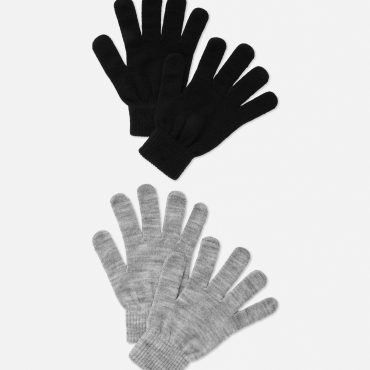 2-Pack Knit Gloves
