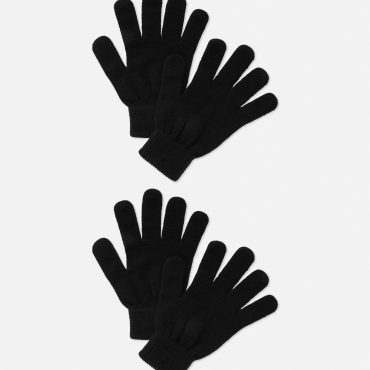 2-Pack Knit Gloves