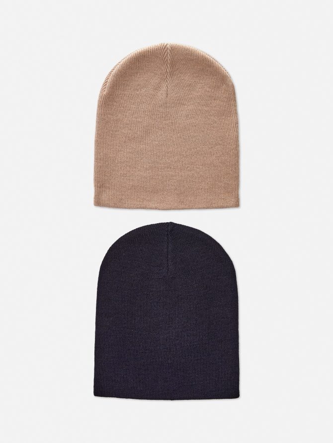 2-Pack Knit Beanies