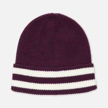 Striped Knit Beanie