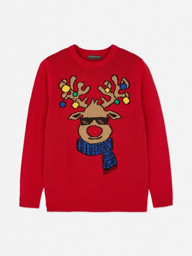 Reindeer Christmas Sweater - Image 5